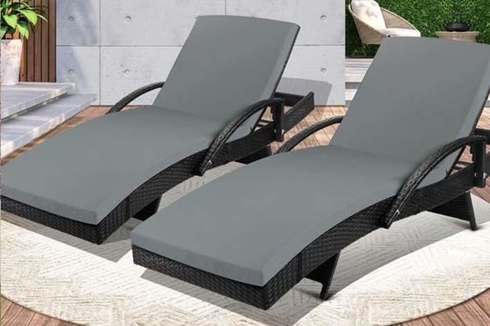 aluminium-lounger
